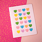 Tarjeta Dulces para parejas | Diseño romántico con corazones tipo caramelo - Miniatura 1