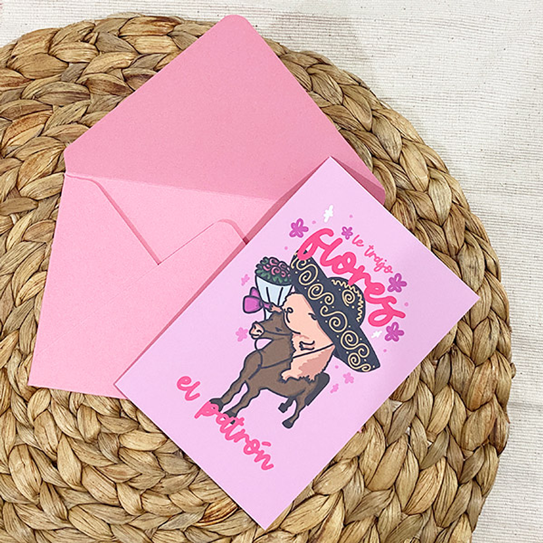 Pack sobre y tarjeta 