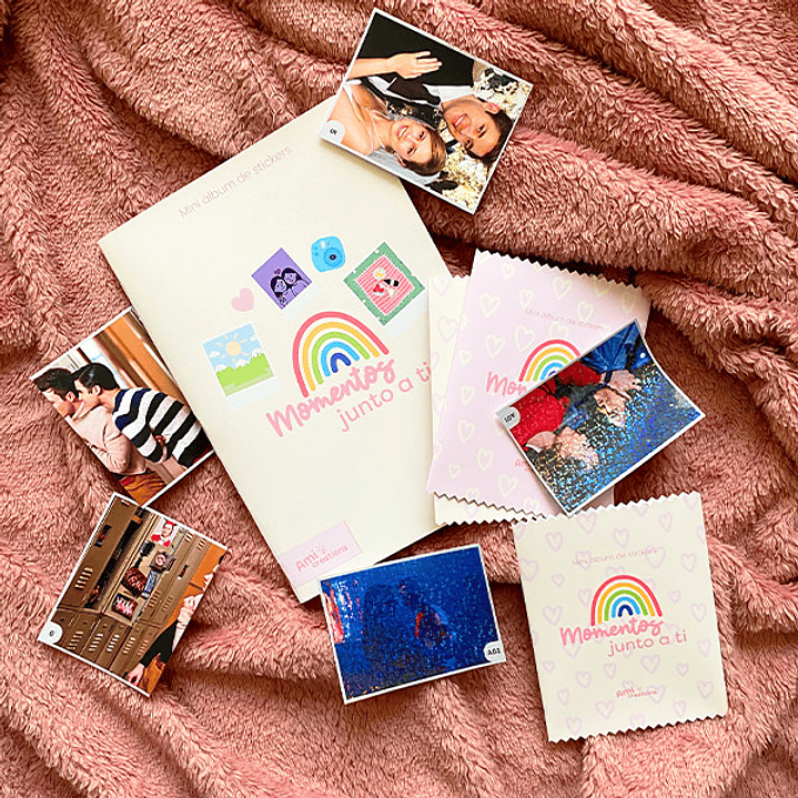 Mini álbum Pareja | 47 Láminas con fotografías y elementos personalizados 2