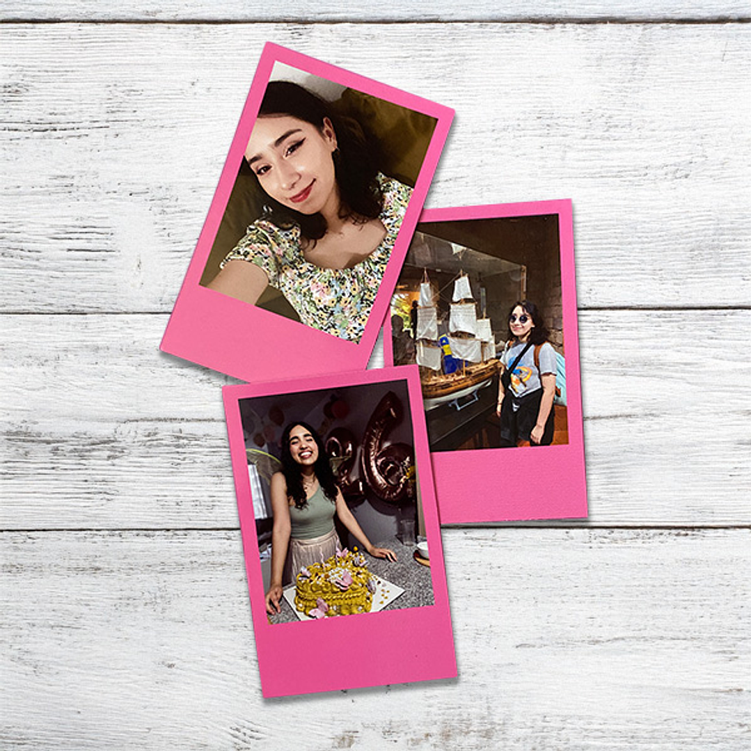 Set 3 Instant Mini colores | Imanes personalizados 1