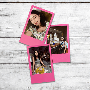 Set 3 Instant Mini colores | Imanes personalizados