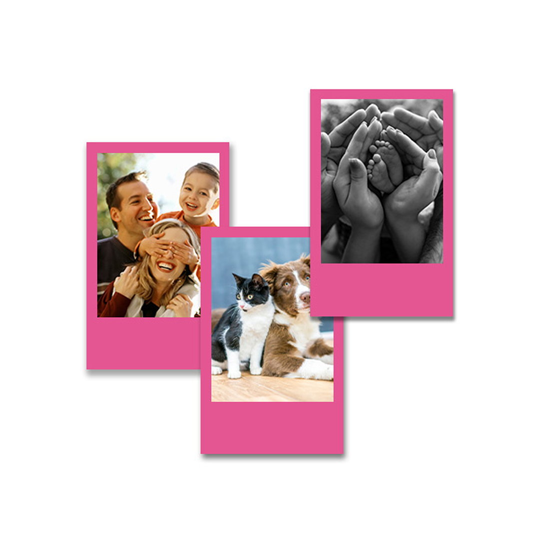 Set 3 Instant Mini colores | Imanes personalizados 9