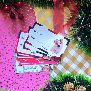 Tags Adhesivos Navideños | Personalizados