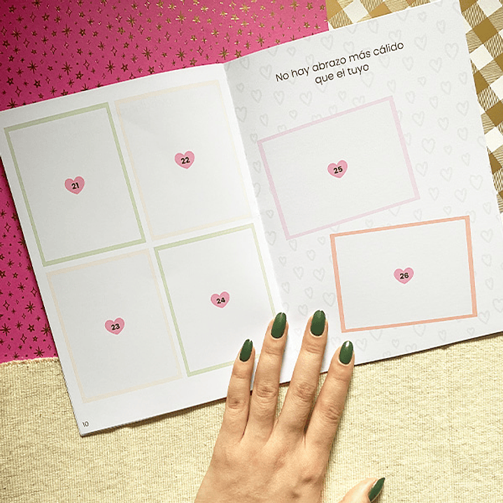 Mini álbum Mamá | 47 Láminas con fotografías personalizadas 2