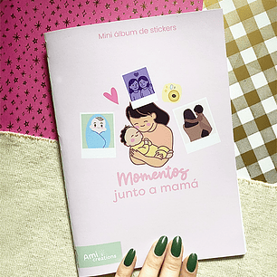 Mini álbum Mamá | 47 Láminas con fotografías personalizadas