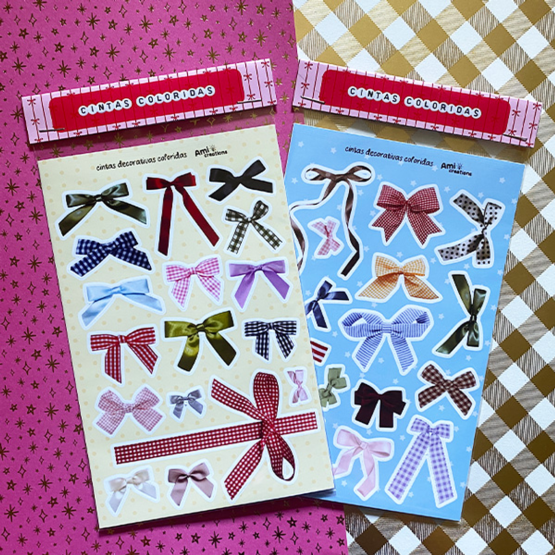 Stickers Cintas Coloridas 1