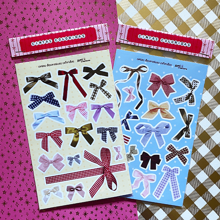 Stickers Cintas Coloridas 1