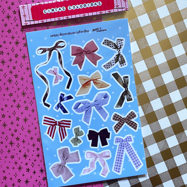 Stickers Cintas Coloridas 2