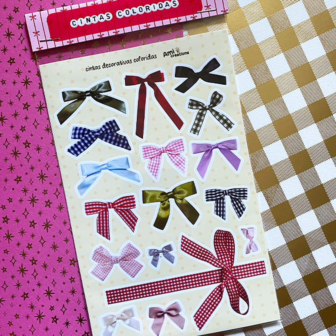 Stickers Cintas Coloridas 3