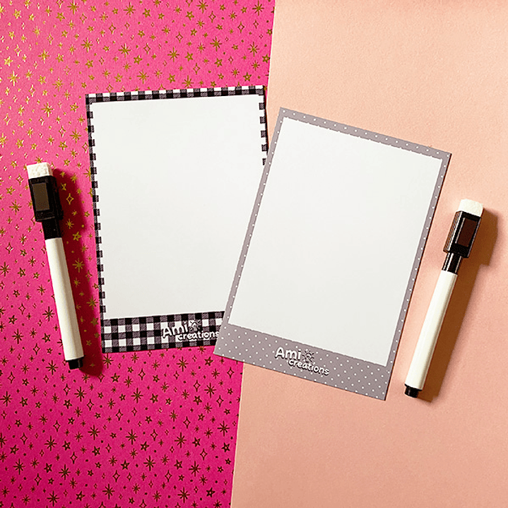 Notas Magnéticas – Reutilizables y Borrables 1