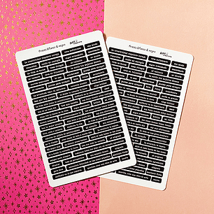 Stickers Frases en español | Journaling