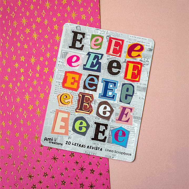 Stickers Letras Tipo Revista | Letras troqueladas 4