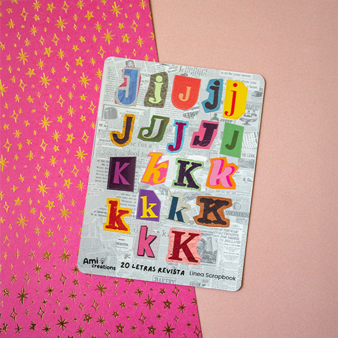 Stickers Letras Tipo Revista | Letras troqueladas 7