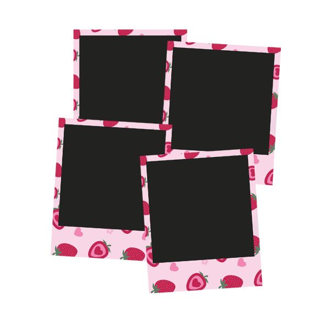 Set 4 Polas Squares | Imanes | Diseños de Amor 7