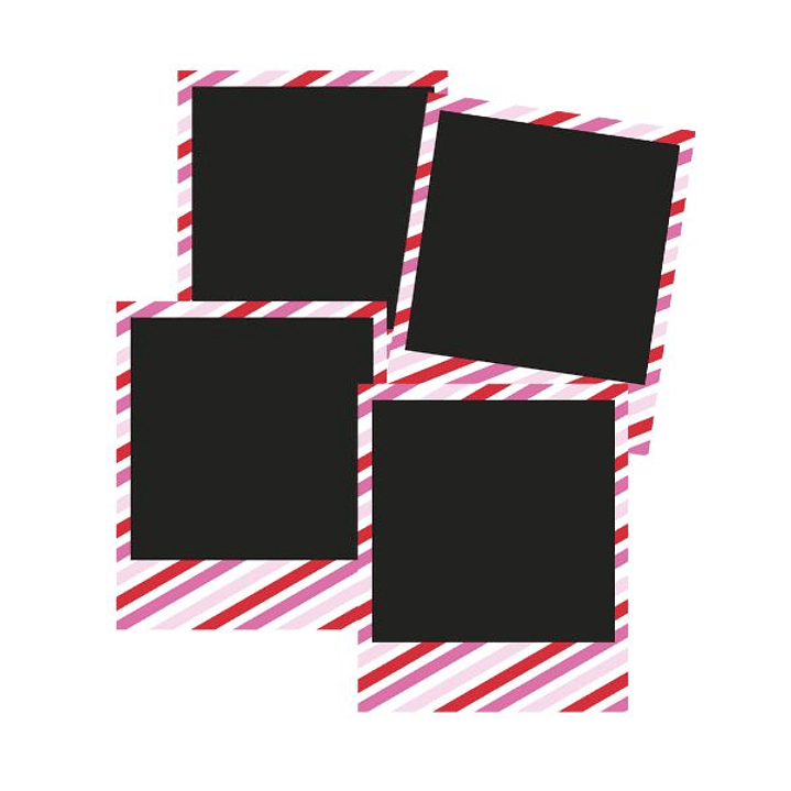 Set 4 Polas Squares | Imanes | Diseños de Amor 8