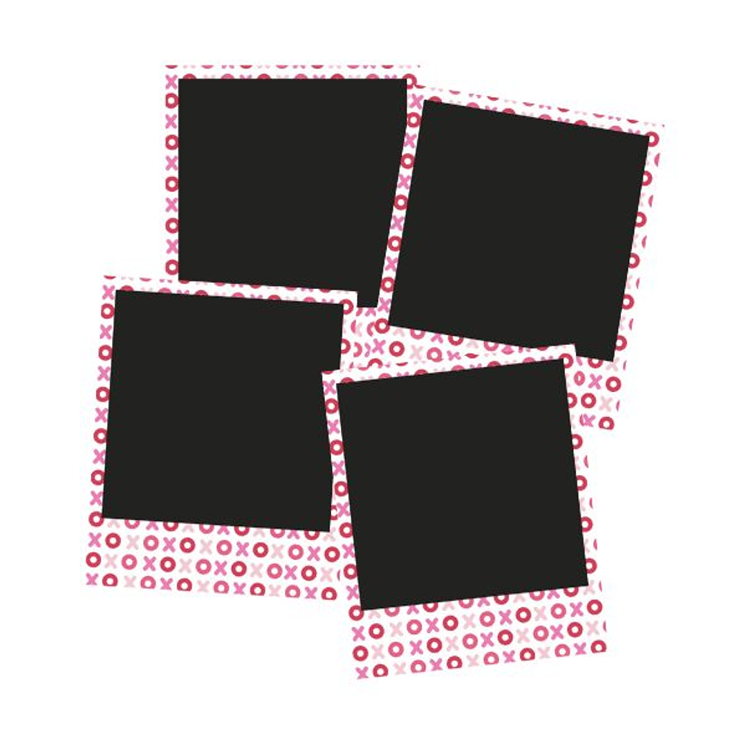 Set 4 Polas Squares | Imanes | Diseños de Amor 9