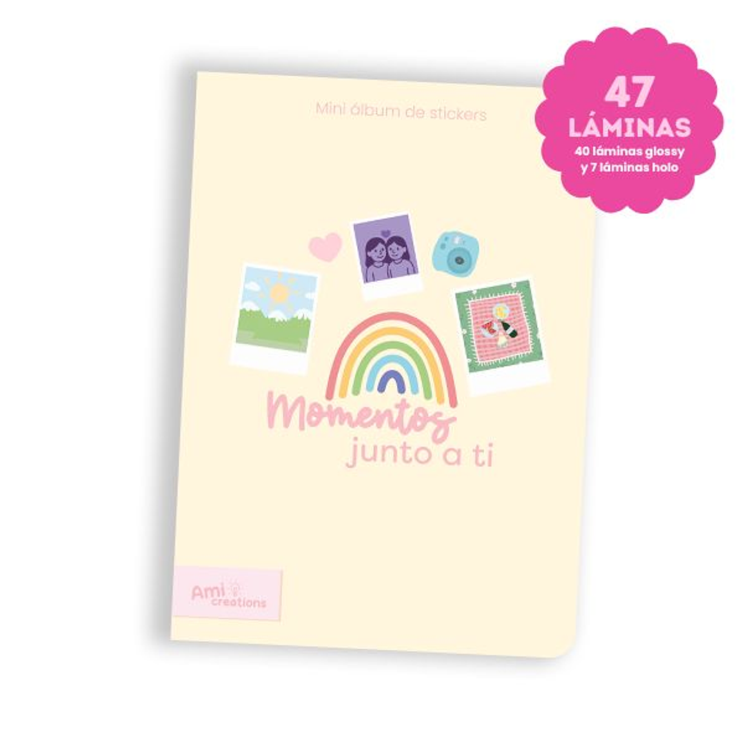 Mini álbum Pareja | 47 Láminas con fotografías y elementos personalizados 10