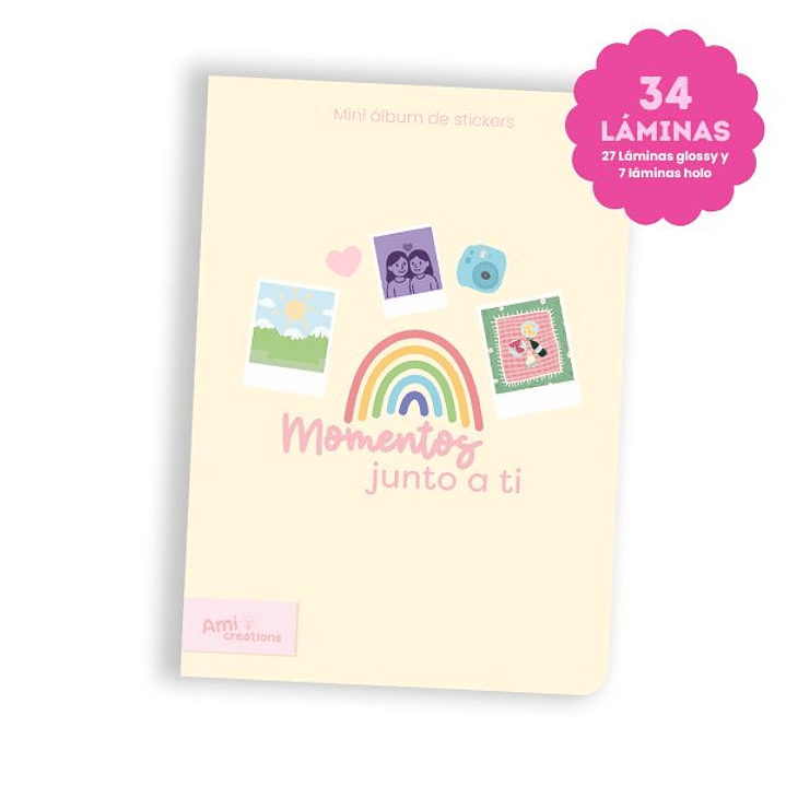 Mini álbum pareja | 34 Láminas con fotografías y elementos personalizados 10