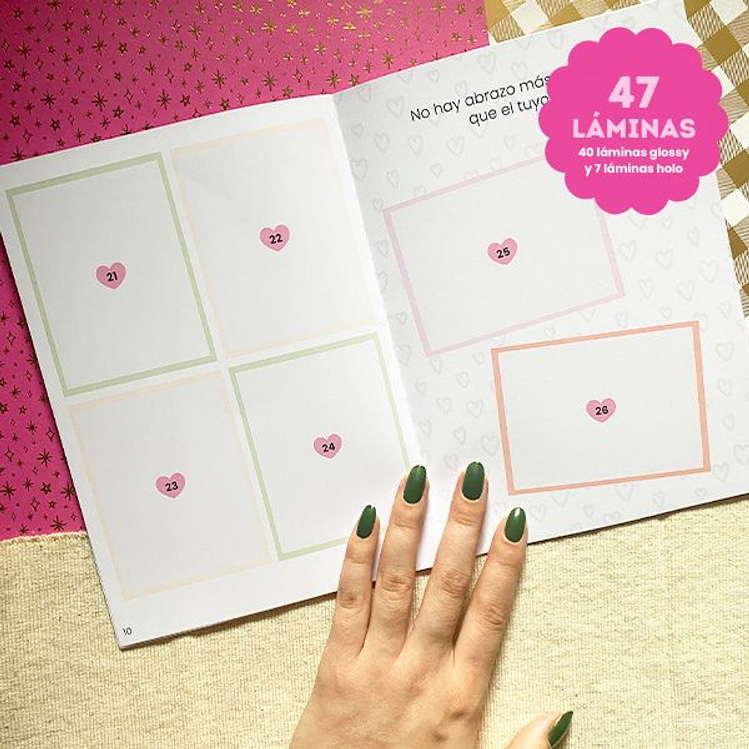 Mini álbum Mamá | 47 Láminas con fotografías personalizadas 3