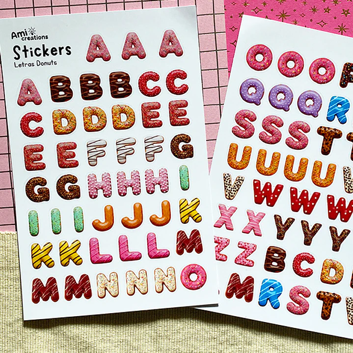 Stickers Letras 
