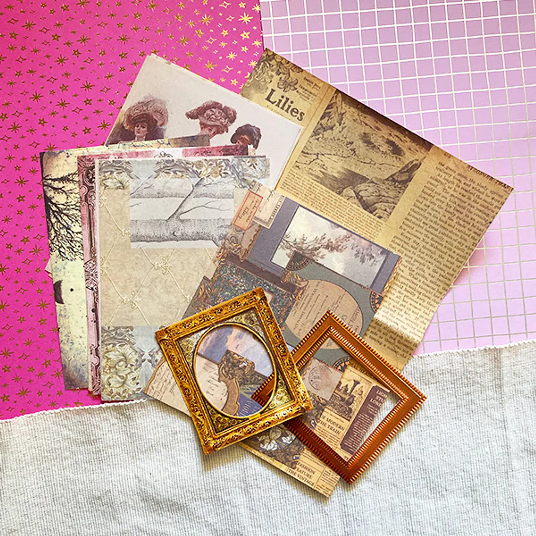 Pack Journal Vintage | 13 piezas 1