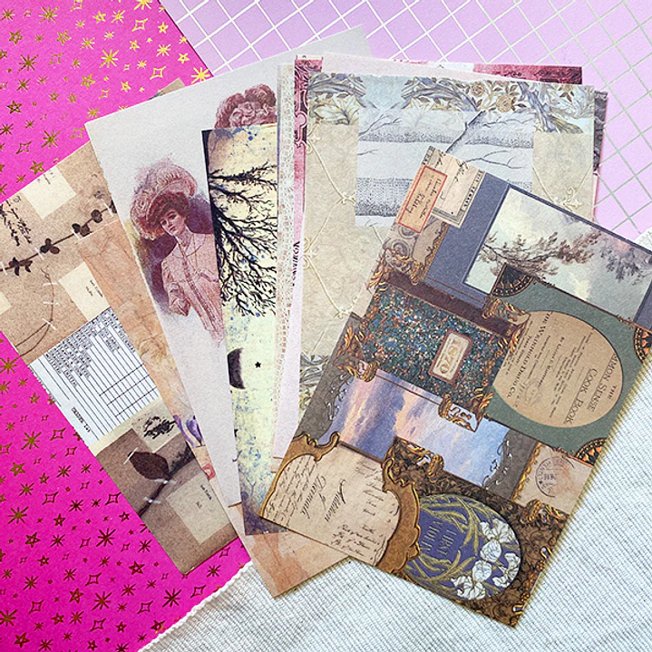 Pack Journal Vintage | 13 piezas 2