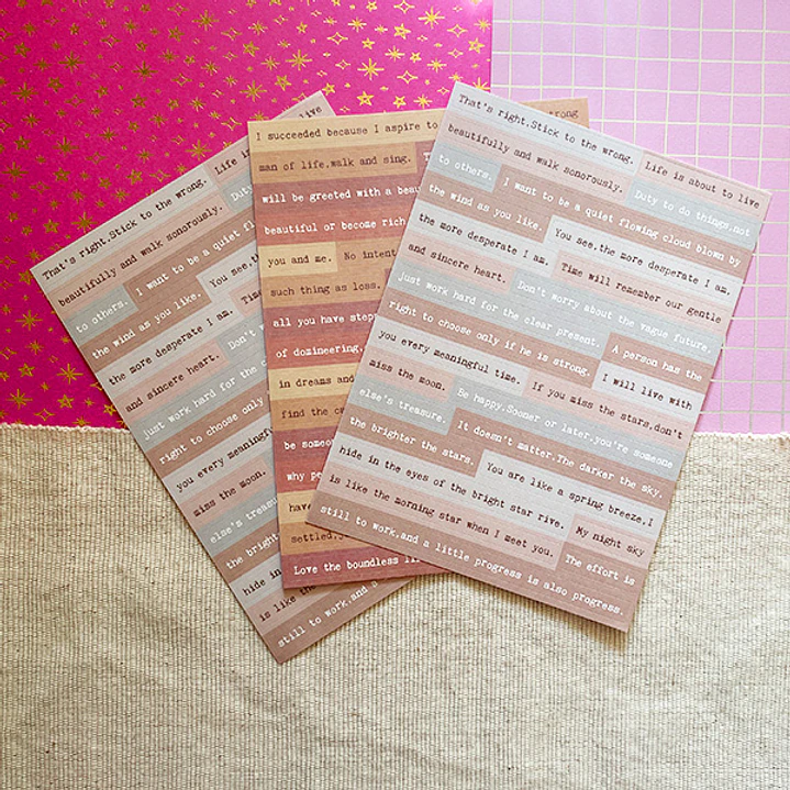 3 tiras frases en inglés 1
