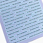 Stickers Frases en español | Con error de corte - Miniatura 2