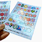 Stickers Letras Cute floral | Con corte desfasado - Miniatura 3