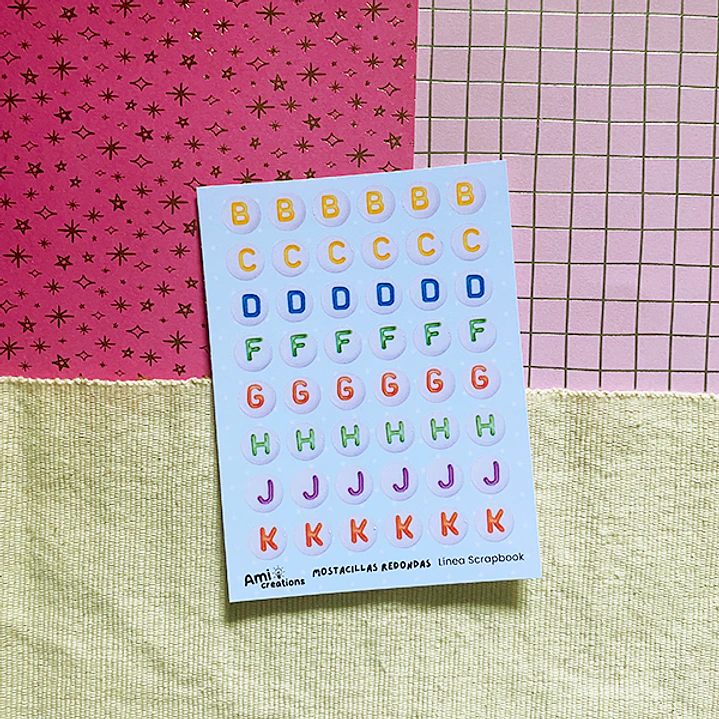 Stickers Letras 