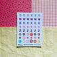 Stickers Letras 
