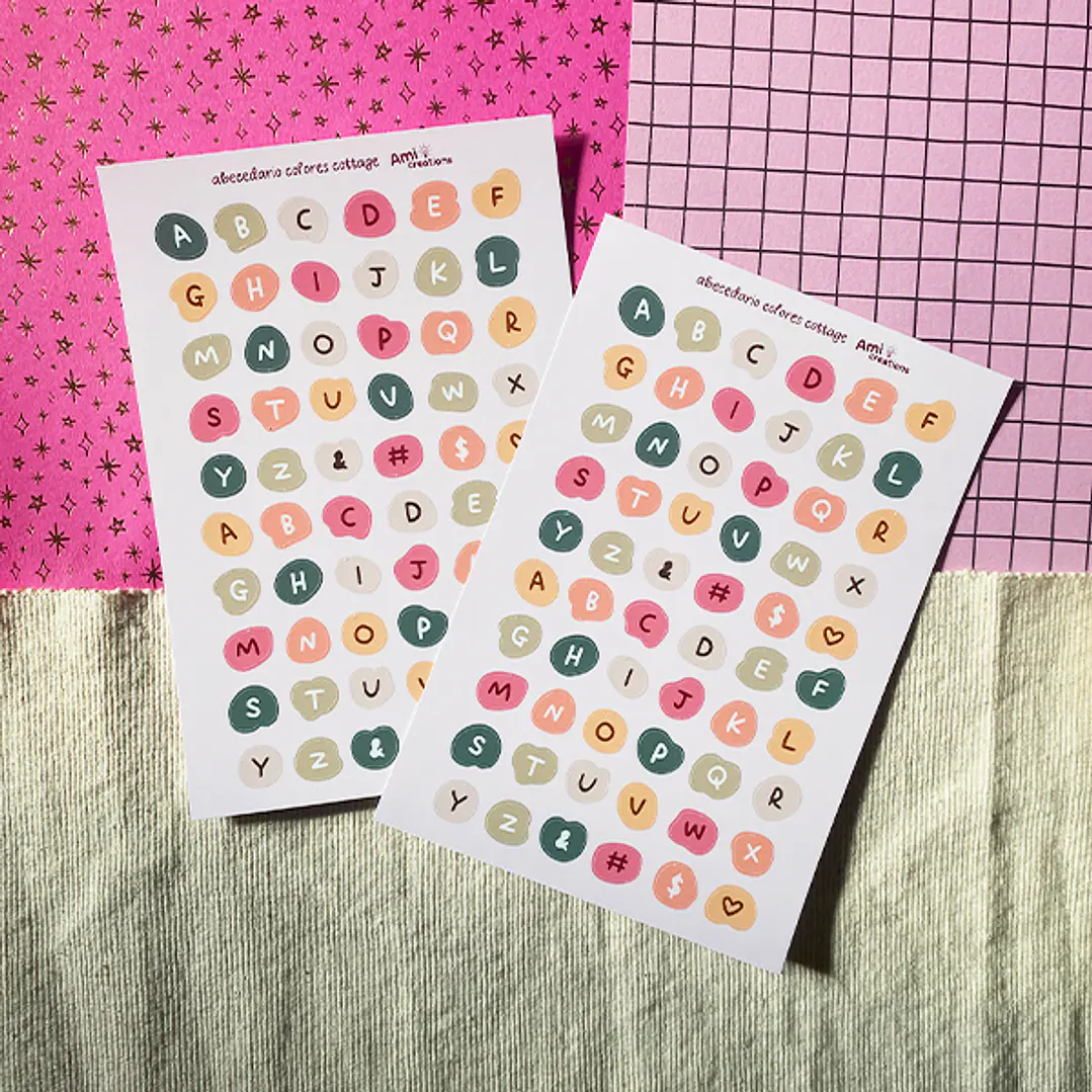 Stickers Letras 