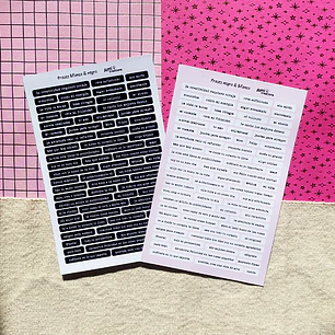 Stickers Frases en español | 