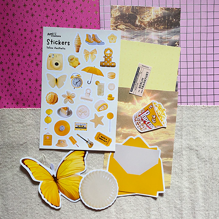 Set Journal | Yellow Aesthetic 1