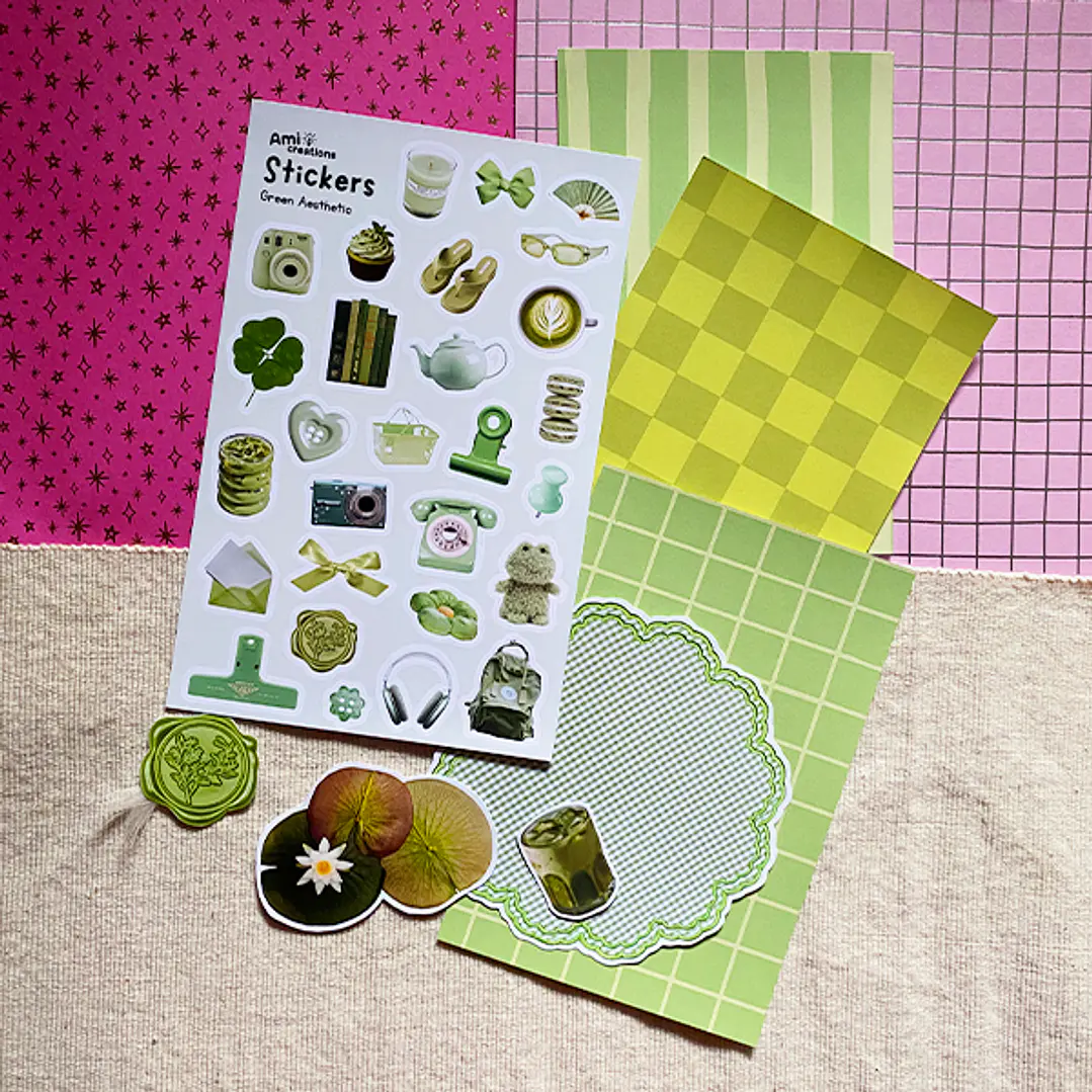 Set Journal | Green Aesthetic 1