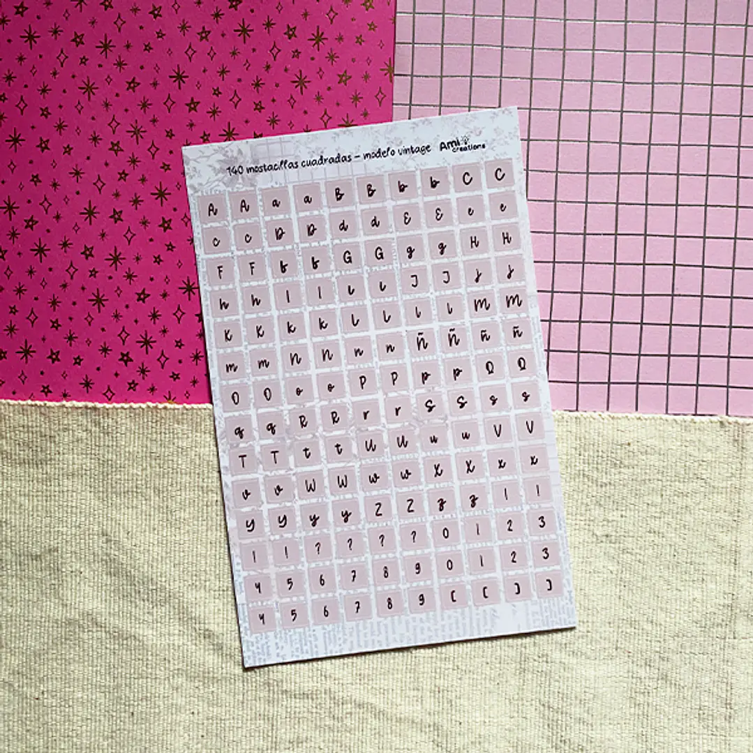 Stickers Letras 