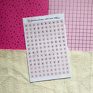 Stickers Letras 