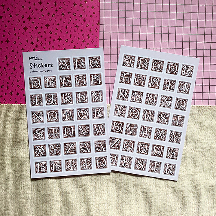 Stickers Letras 