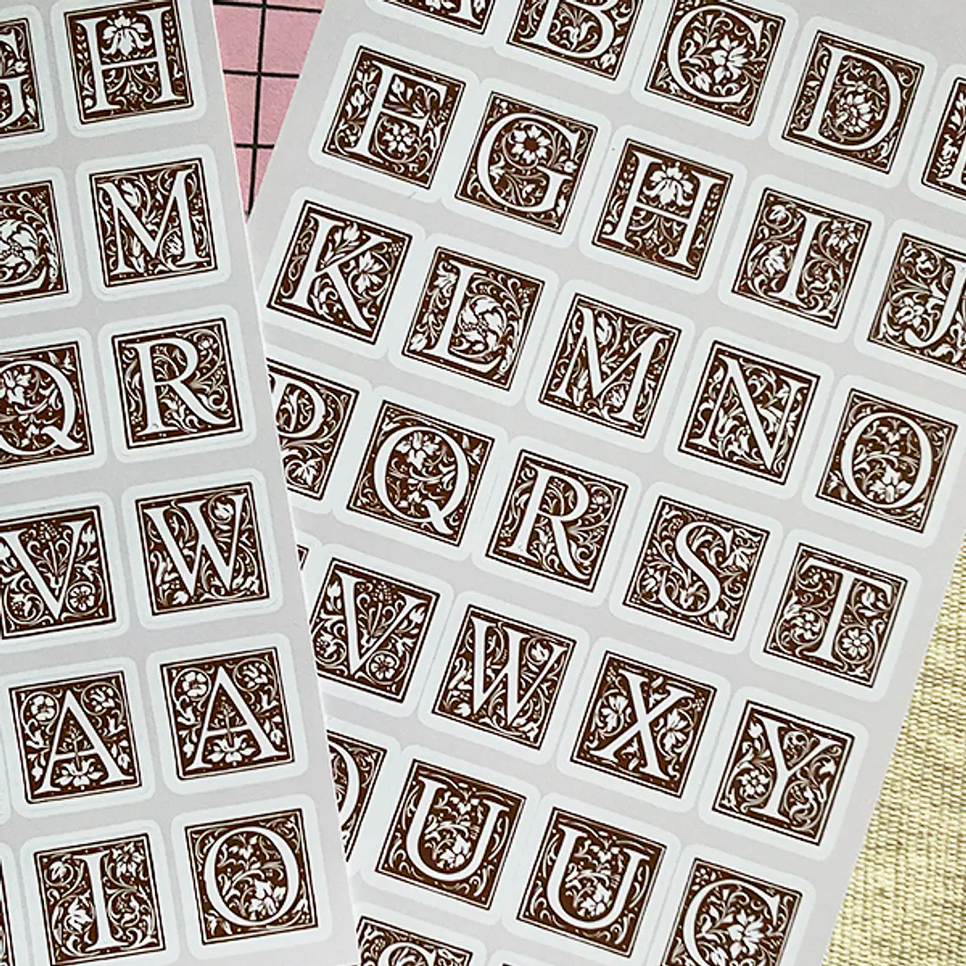 Stickers Letras 