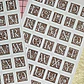Stickers Letras 