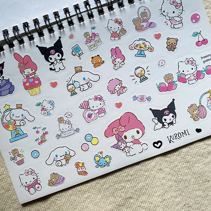 Libreta de stickers | Sanrio 4