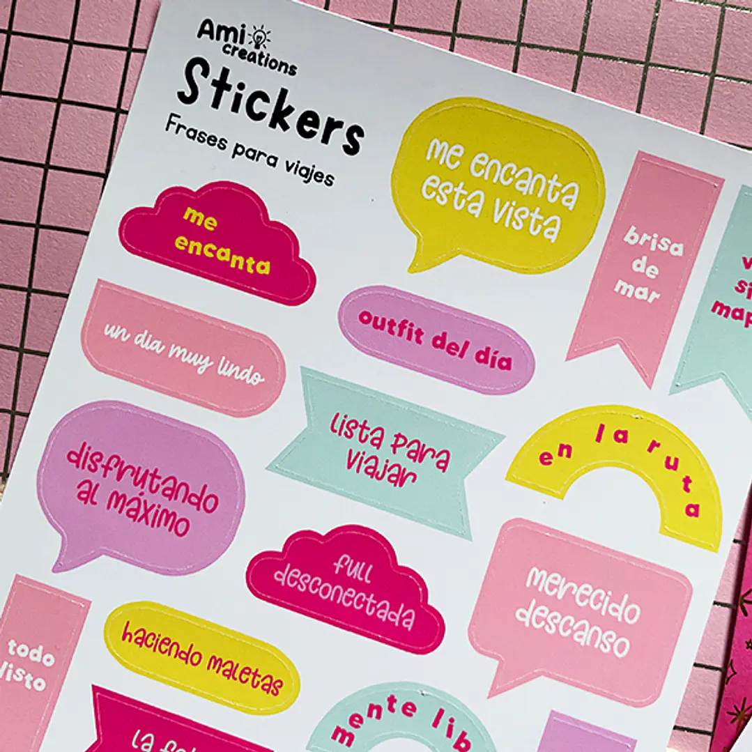 Stickers Frases en español | 