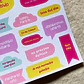 Stickers Frases en español | 