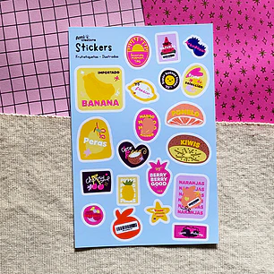 Stickers ilustrados 