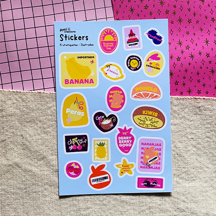 Stickers ilustrados 