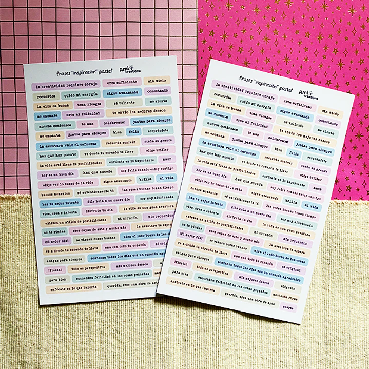 Stickers Frases en español | 