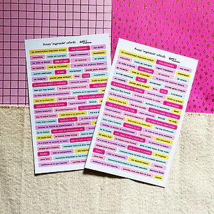 Stickers Frases en español | 