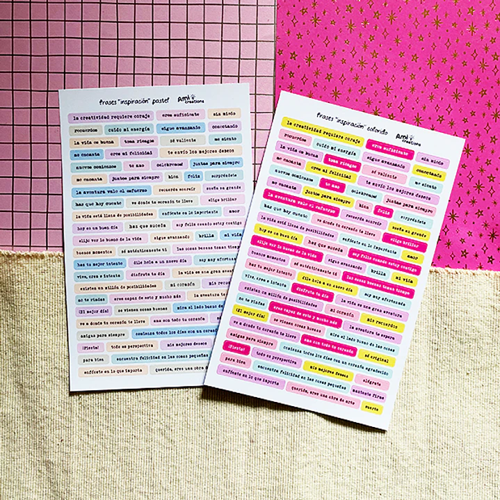 Stickers Frases en español | 