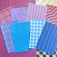 Papel decorativo para Journal | Mix Colores Fríos  - Miniatura 2