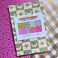 Papel decorativo para Journal | Mix Verde & Rosa - Miniatura 1